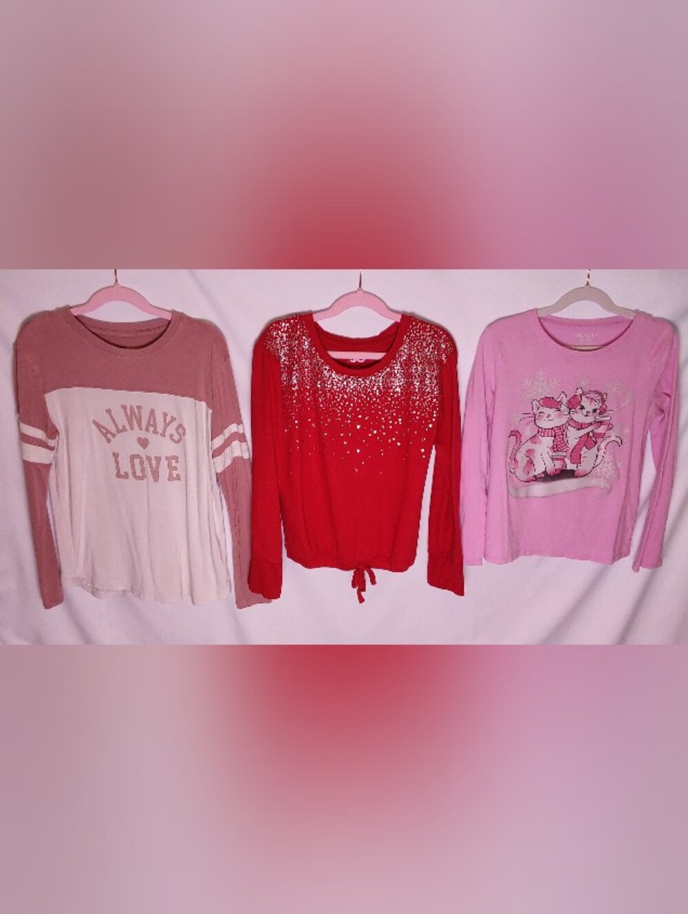 Girl's Long-Sleeve T-Shirt Bundle